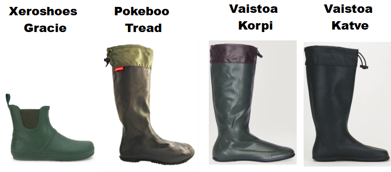 barefoot-regenlaarzen-schachten-vergelijking