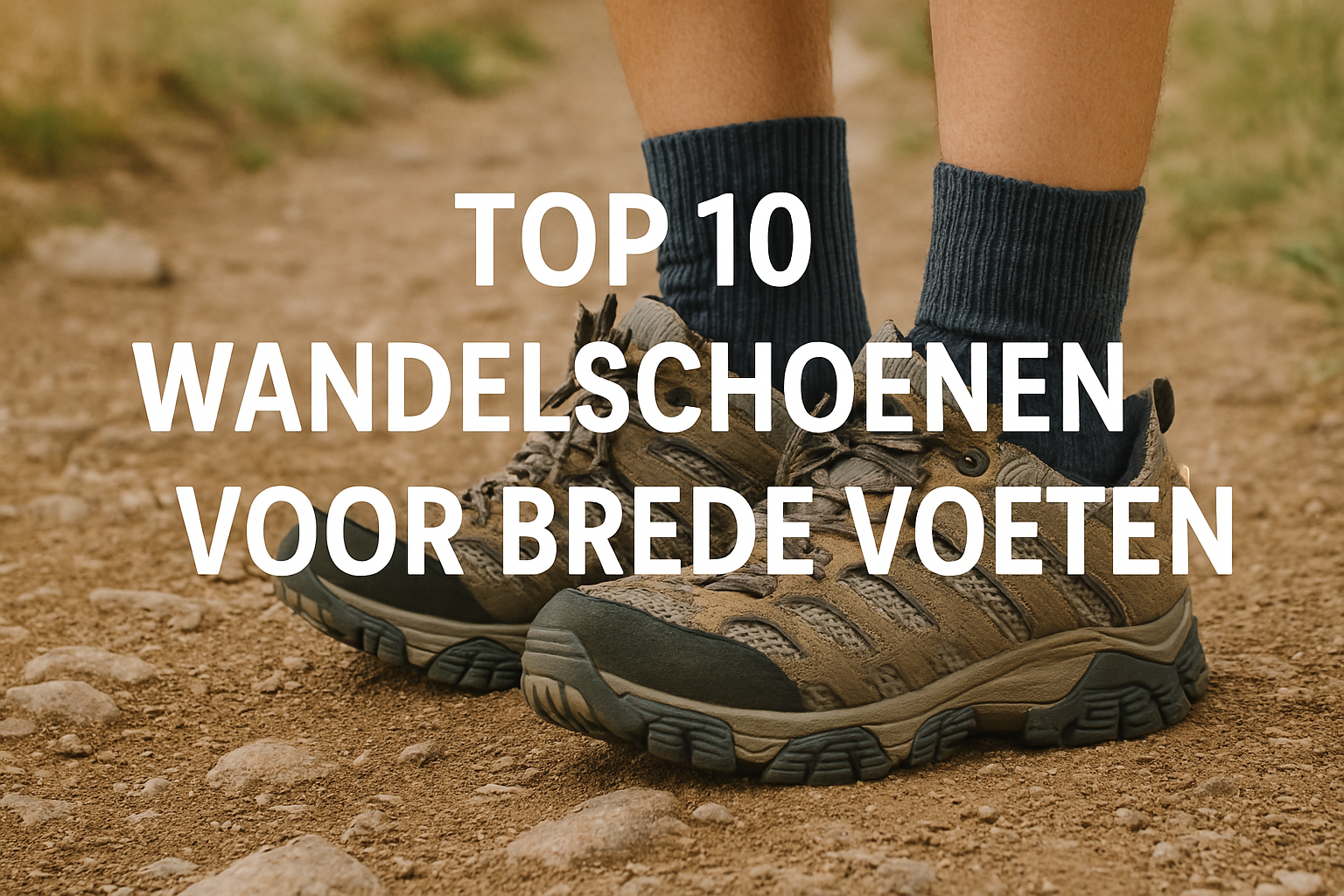 brede wandelschoenen